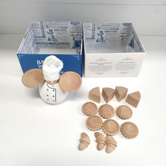 Balance the Baker Montessori Kids Stacking Game Complete Kikkerland Design