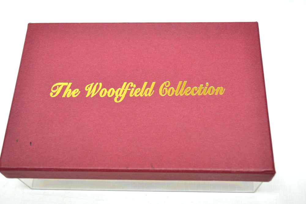 NIB Vintage The Woodfield Collection Dominoes Game