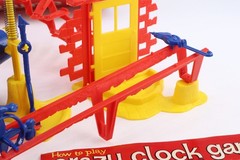 Vtg 1964 Ideal CRAZY CLOCK Game 100% Working & Working W/ Box