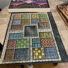 Unused Hero Quest Board Game 1990 Vintage Games Workshop HeroQuest Missing Items