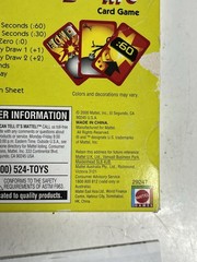 UNO Boomo BOOM-O Family Card Game Ultra Rare Mattel 2000 Out of Print COMPLETE
