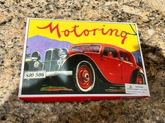 A Motoring Retro Board Game by Retro Range Toys and Games Complete In Box Nice