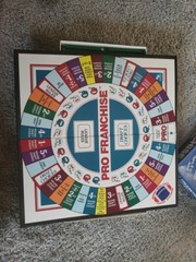 2001 PRO FRANCHISE FOOTBALL Board Game Family Vintage USA NFL Licensed Complete