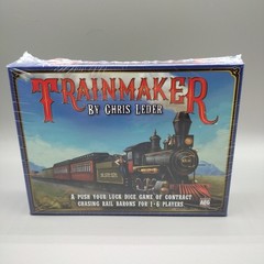 Trainmaker Board Card Dice Game Chris Leder AEG Railroad Push Your Luck Trains