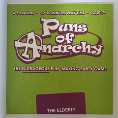 Puns of Anarchy: The Outrageous Pun Making Party Game