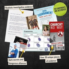 Interactive Cold Case Detective Game for Teens & Adults – Solve the Mystery!