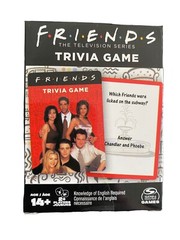 Friends Trivia Game Spin Master Games 53 Cards & Instruction Card Ages 14+