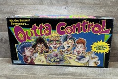 Vintage 1992 Parker Brothers Outta Control Electronic Board Game – 100% Complete