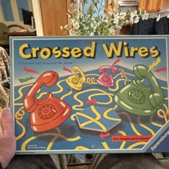 Ravensburger Crossed Wires Board Game 6-12 Years 2-4 Players Ever Changing Board