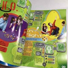 Crazy Bones Gogo’s Series 1 Sticker Album and Game Rules Book