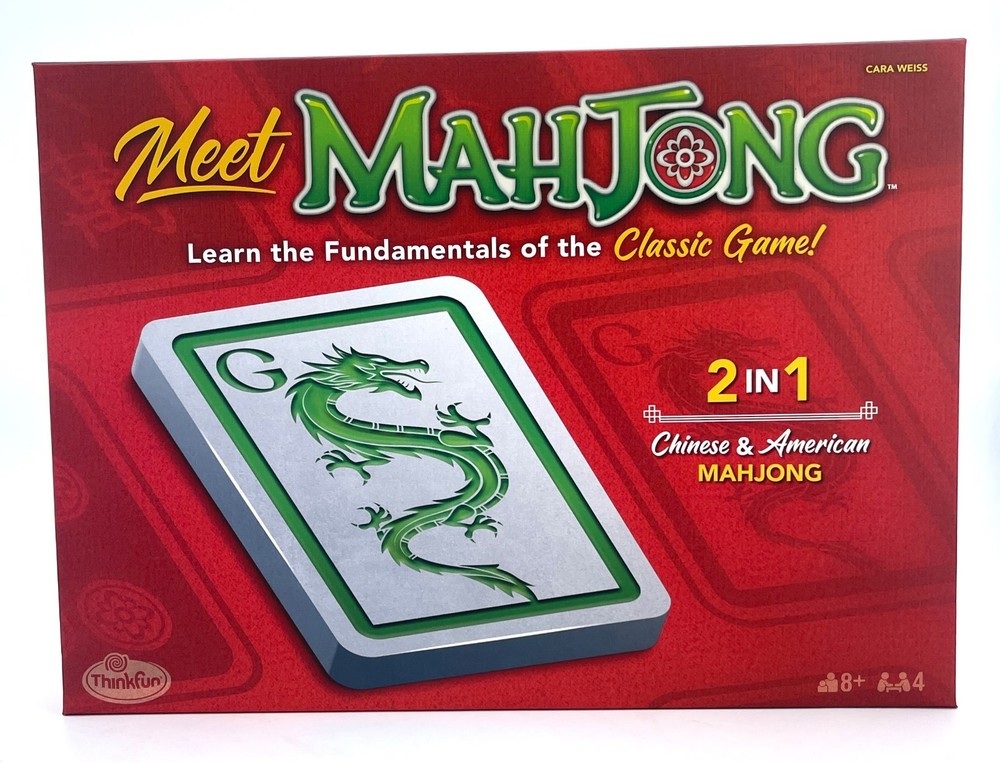 Think Fun Meet Mahjong 2 in 1 Chinese and American Mahjong