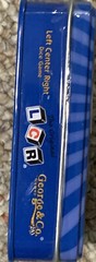 The Original LCR Left Center Right Dice Game Blue Tin George & Company NEW (H)