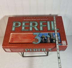 Jogo Perfil 3 Board Game By Grow Brazil Portuguese New Old Stock 12 Years And Up