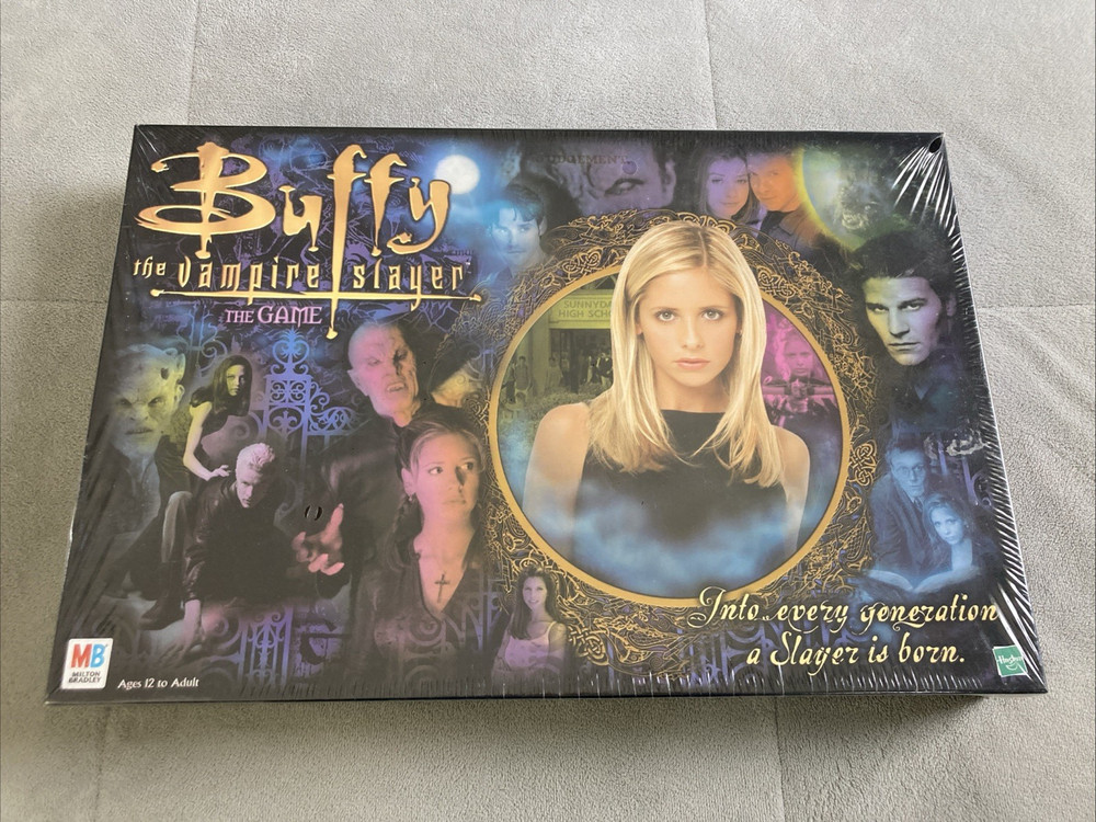 Buffy The Vampire Slayer Board Game 2000 Milton Bradley New Old Stock