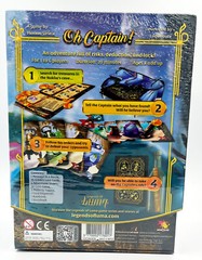 Asmodee Oh Captain! Board Game Sealed 3-6 Players Ages 8+ 20 Minutes