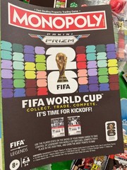 2026 Prizm Soccer Monopoly FIFA World Cup Game Board NEW SEALED Football Mundial