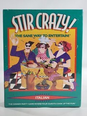 Stir Crazy! Italian The Sane Way to Entertain Dinner Party Game Vintage 1996 New