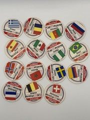Pogs and slammers lot, Soccer, Fireworks and more.