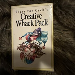 VTG Creative Whack Pack Roger von Oech Thinking Workshop Cards Game 1992 AMAZING