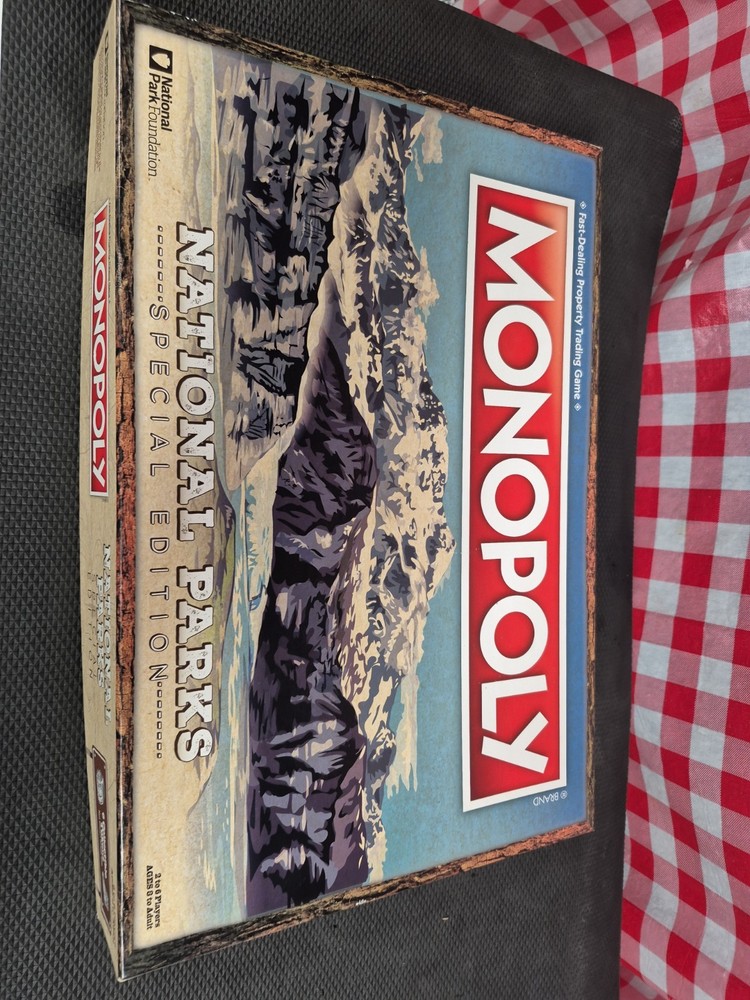 New – USAopoly Monopoly – National Parks Special Edition – Ages 8+ | 2-6 players