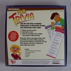 Pub Team Trivia Board Game Fun Quiz for Ages 12 and Up 2012 University Games