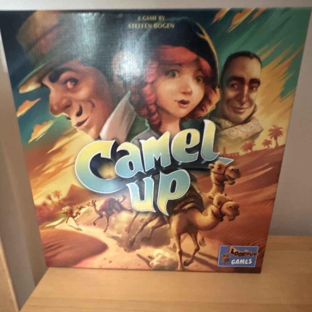 Lookout Games Camel Up Board Game, Spiel des Jahres 2014, 3+ Players, Ages 8+