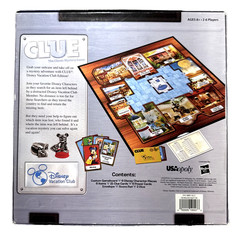 Hasbro Clue The Classic Mystery Game Disney Vacation Club DVC Special Edition VG