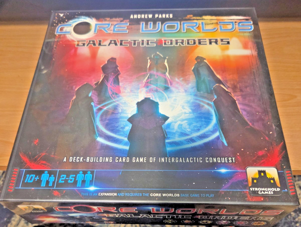 Core Worlds: Galactic Orders (Stronghold Games) (New, Still Sealed!)