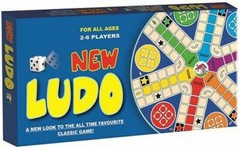 New Ludo Board Game (Multi-Color) For All Ages 2 – 6 Players US