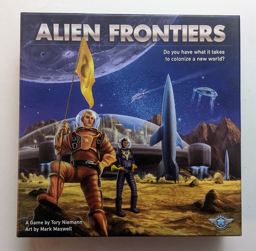 2013 Alien Frontiers Board Game 3rd Edition Excellent 100% Complete