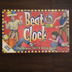 Beat the Clock Board Game by Endless Games Classic Sealed Complete Rare New 1998