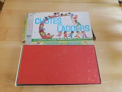 Vintage Chutes And Ladders 4555 Board Game Milton Bradley