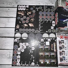 Star Wars X-Wing Miniatures Board Game Tactical Space Combat Core Set COMPLETE!