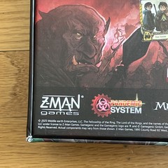 Z-Man Games – The Lord of the Rings: Fate of the Fellowship Board Game Fantasy