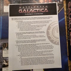 Battlestar Galactica: The Board Game Partial Pegasus Expansion Pack & Some Base