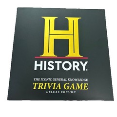 HISTORY Channel Trivia Board Game Deluxe Edition with 80s & 90s Expansion Pack