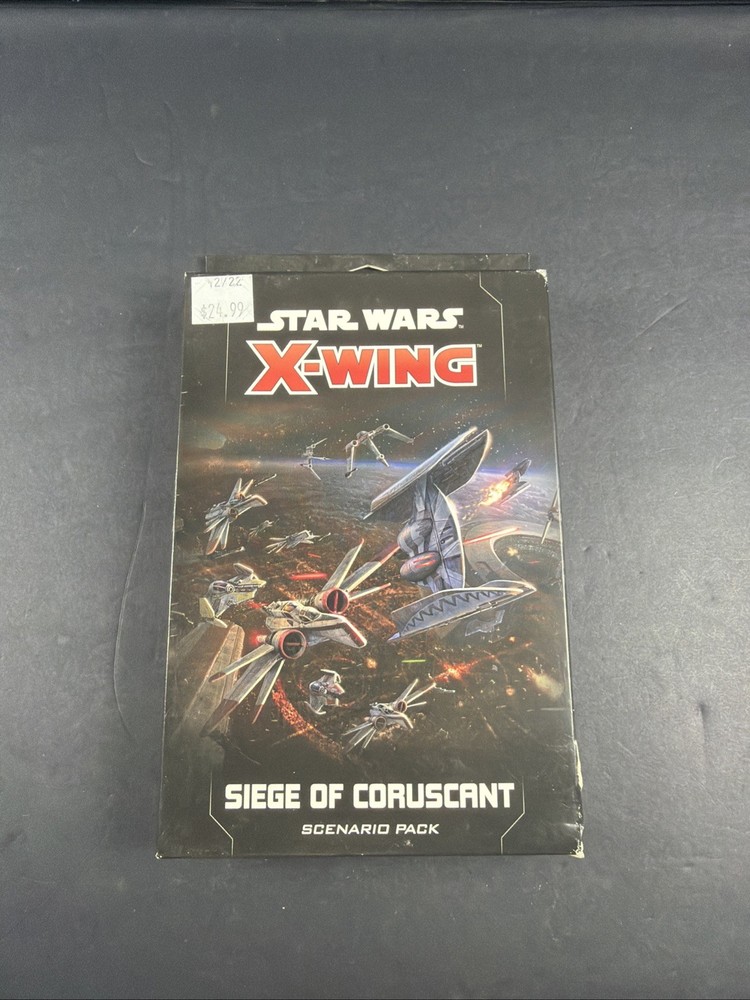 Star Wars X-Wing 2nd Edition Miniatures Game Seige of Coruscant BATTLE PACK