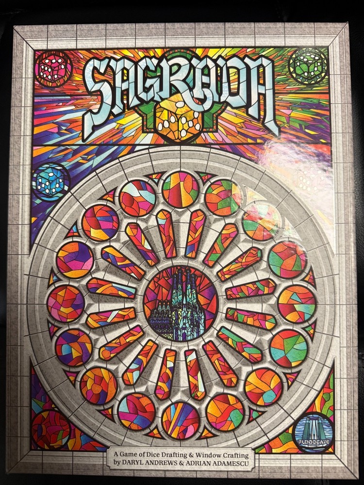 Sagrada Dice Drafting Placement Strategy Game