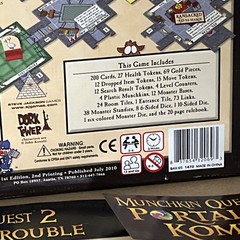 4 In 1 Munchkin Quest + Portal Kombat + Looking For Trouble & Zombies Expansions