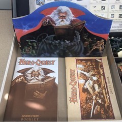 Vintage HeroQuest Milton Bradley Games Workshop Board Game- NOT Complete! – 1990