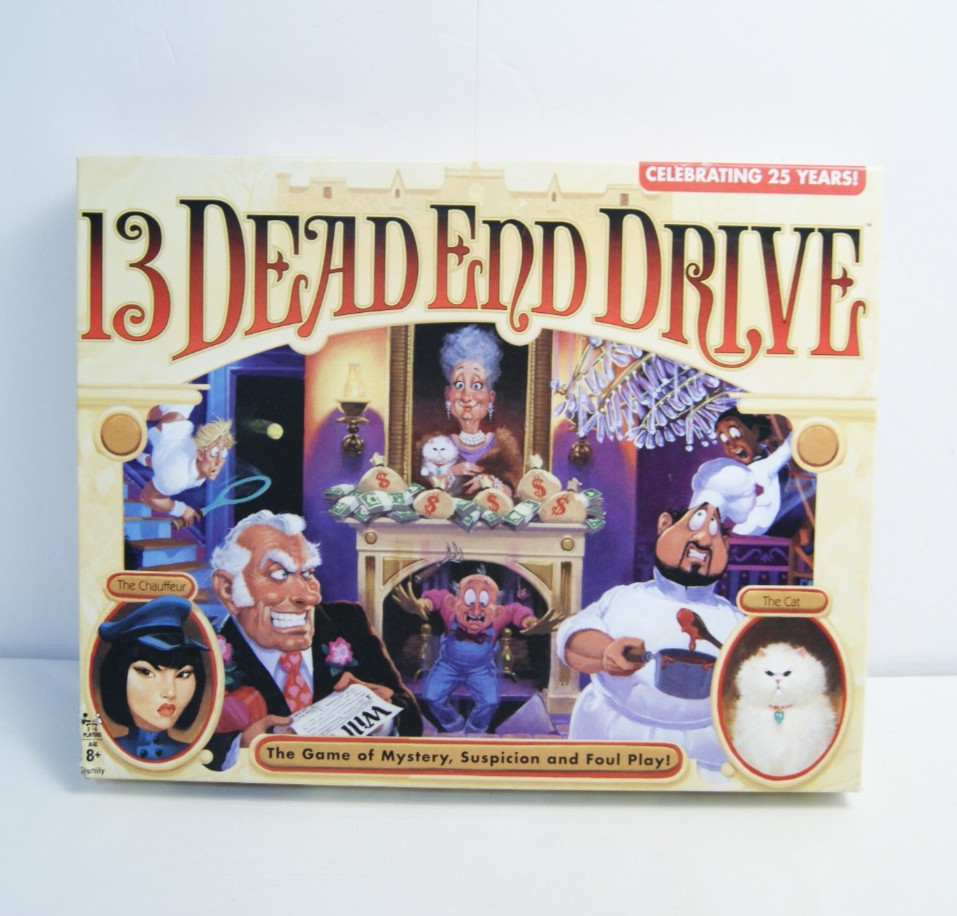 13 Dead End Drive Board Game 25th Year Edition Complete – Replacment Dice