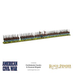 BP Epic Battles American Civil War Confederate Cavalry & Zouaves Brigade