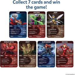 SKILLMATICS GUESS IN 10 MARVEL CARD GAME, CREATIVE THINKING GAME, BN, SEALED