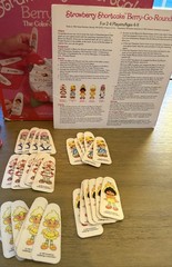 Strawberry Shortcake Vintage 80’s Complete Berry Go Round Game Retro Kids
