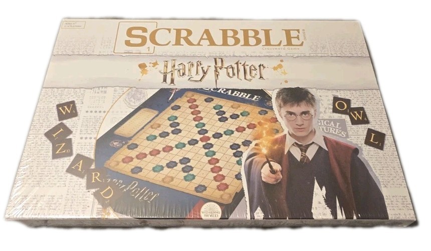 Harry Potter Scrabble Game – Brand New – Sealed Box – Complete