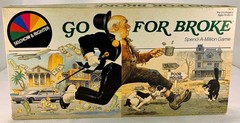 1985 Go For Broke Board Game by Selchow & Righter Complete in Good Condition