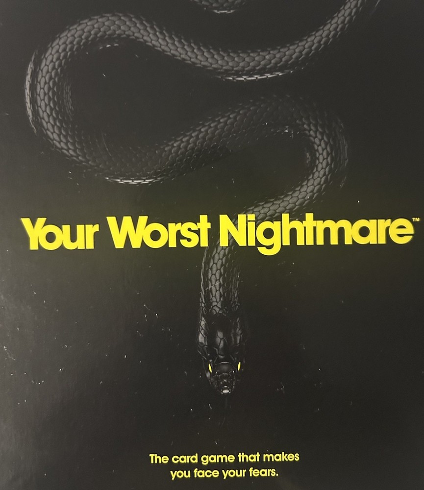 Your Worst Nightmare Card Game by Pressman 2+ Players Ages 12 and Up