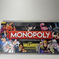 Monopoly Disney Villains Collector’s Edition Board Game 2010 Complete