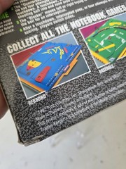 RARE NOS Vintage Tyco Notebook Games Football A Sport Stadium in Your Notebook