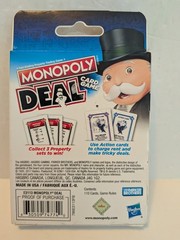 Monopoly Deal Card Game Fun Family Party Game Deck Hasbro Gaming Brand New